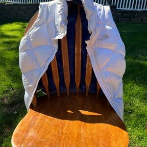 White North Face Vest